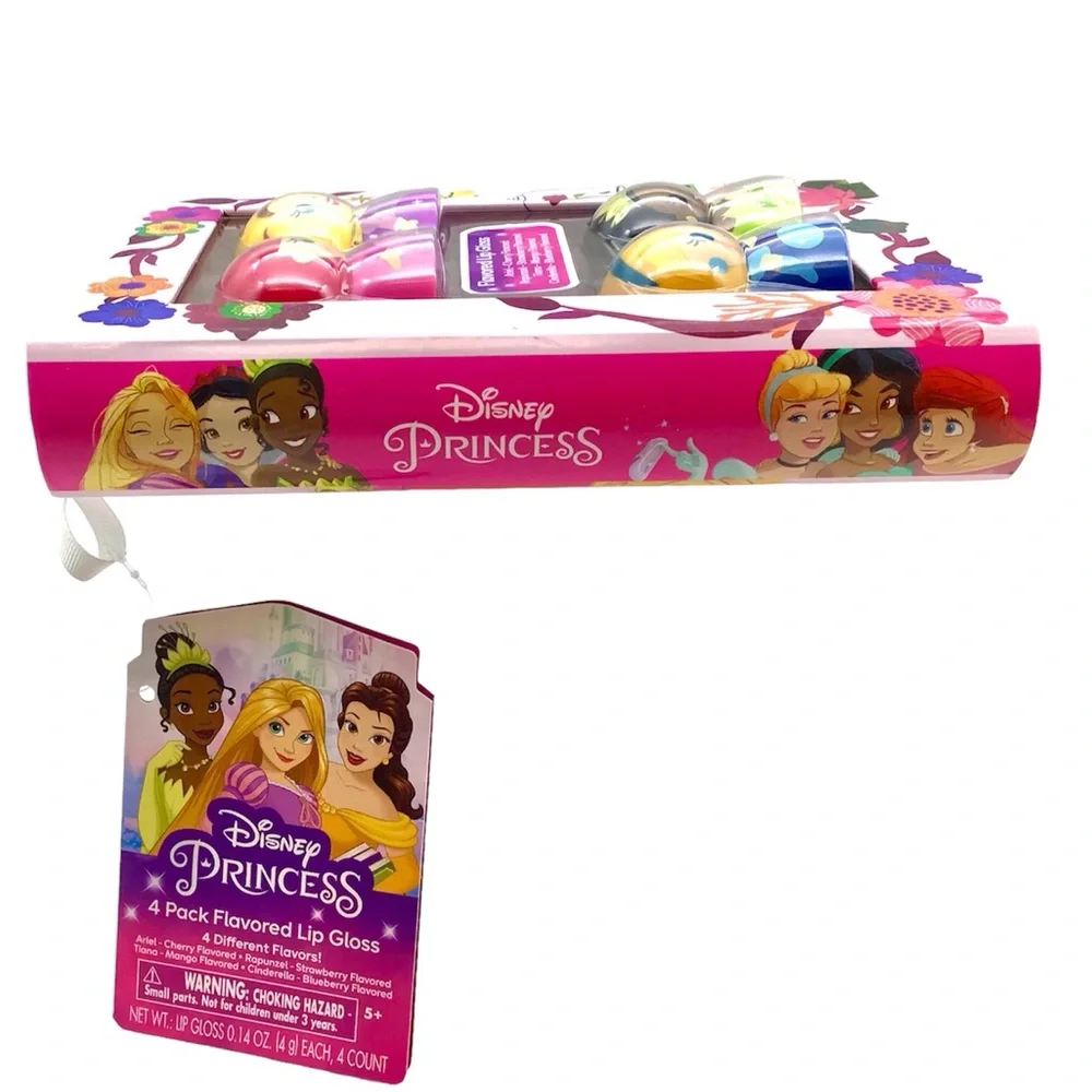 Disney Princess Flavored Lip Gloss Set (NWT)